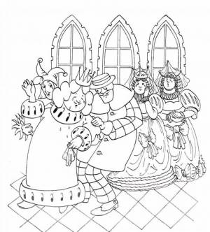 Раскраски Сыщик бременские музыканты