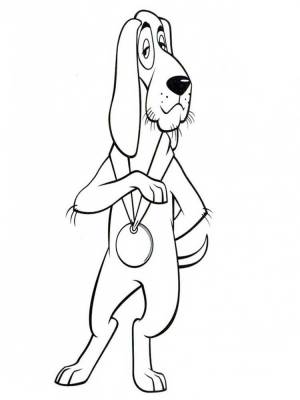 Раскраска Бременские музыканты 26