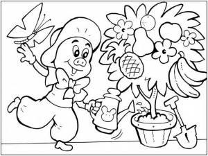 Раскраска Фунтик 6