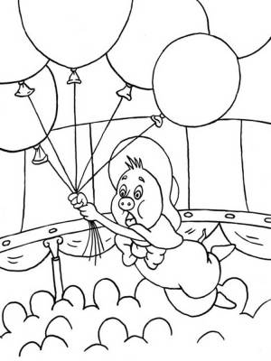 Раскраска Фунтик 14