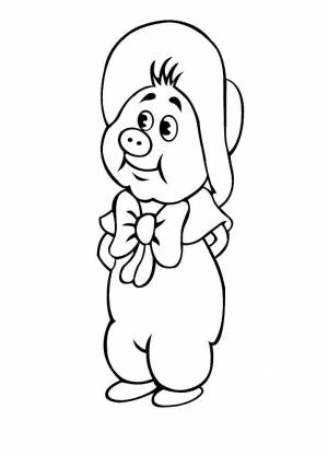 Раскраска Фунтик