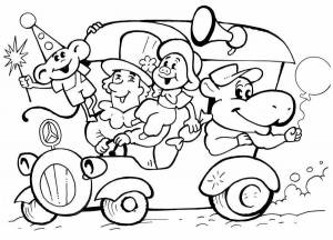 Раскраски Фунтик