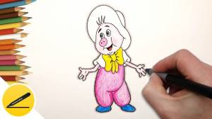 How to Draw a Pig Funtik