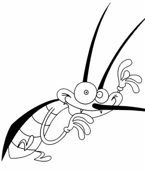 Тараканище раскраска