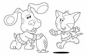 Раскраска Подсказки Бульки