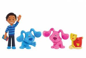 Набор фигурок Подсказки Бульки Стив, Булька, Маркиза Blues Clues