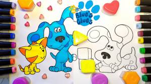 Раскраска Булька и Маркиза