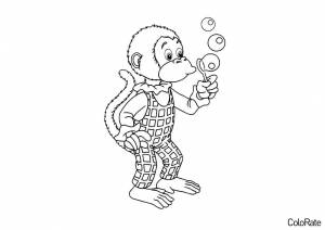 Раскраска Мыльные пузыри