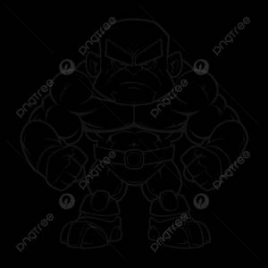 мультфильм большой мускулистый борец раскраски наброски эскиз рисунок вектор PNG , бодибилдер рисунок, бодибилдер, эскиз бодибилдера PNG картинки и пнг рисунок для й загрузки