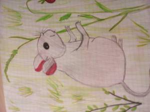 Рисунок к произведению мышонок пик