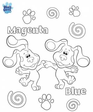 Раскраска Булька и Маркиза