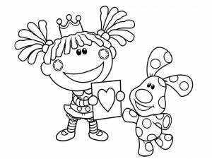 Раскраски Подсказки Бульки