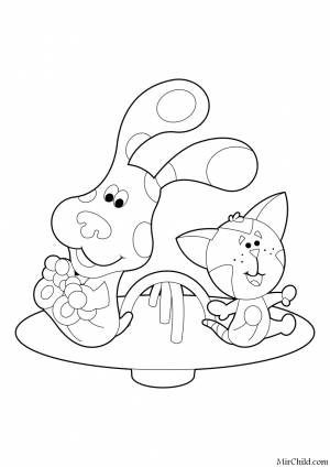 Булька раскраска