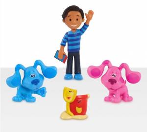 Набор фигурок Подсказки Бульки Стив, Булька, Маркиза Blues Clues