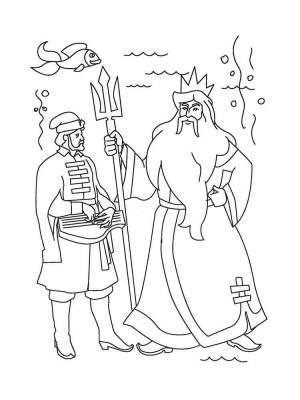 Раскраски Садко