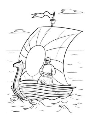 Раскраски Садко