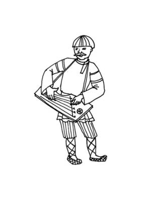 Раскраски Садко