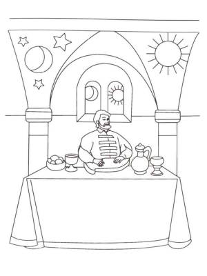 Раскраски Садко