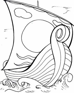 Рисунок к опере садко