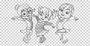 Элвин и Бурундуки Книжка-раскраска Чипетт Раскраски, Алвинн !!!и бурундуки, угол, ребенок, млекопитающее png