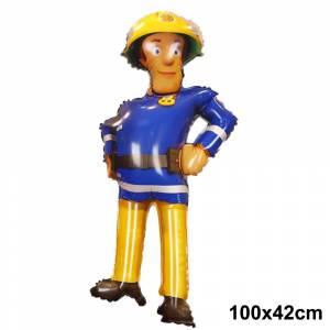 Пожарный, Сэм, воздушные шары, принадлежности, пожарная машина, пожарная машина, украшение для вечеринки, детские подарки на день рождения