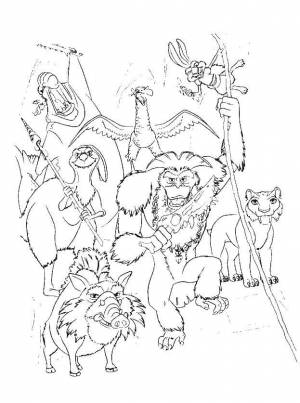 Раскраски ледниковый период