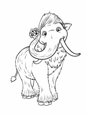 Раскраски Ледниковый период   в формате