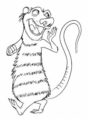 Раскраски ледниковый, Раскраска Ледниковый период ледниковый период