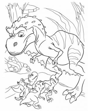 Раскраска Ледниковый период