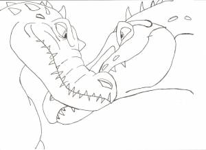 Раскраска ледниковый период эра динозавров