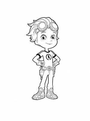 Раскраски Расти Механик