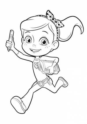 Раскраски Расти-механик