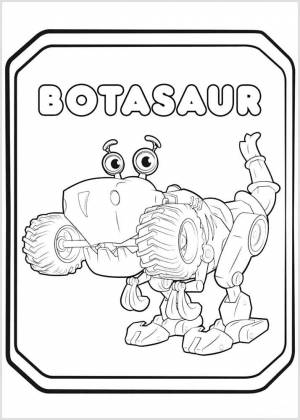 Раскраска Расти Механик