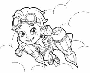 Раскраски Расти-механик