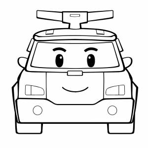 Машинка Поли Робокар