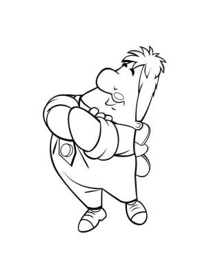 Раскраски Карлсон и Малыш