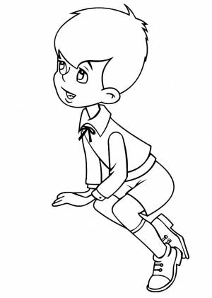 МАЛЫШ И КАРЛСОН  РАСКРАСКИ