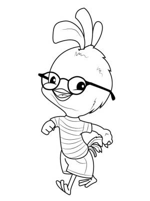 Раскраски Цыпленок Цыпа