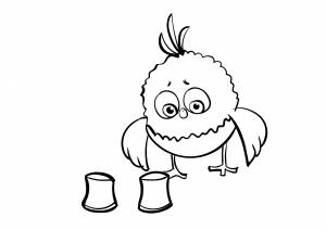 Раскраска Цып Цып