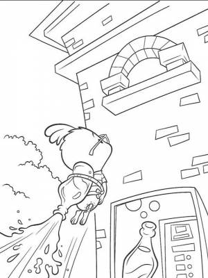 Раскраски Цыпленок Цыпа   в формате