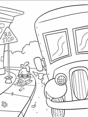 Картинка Цыпленок Цыпа для девочек