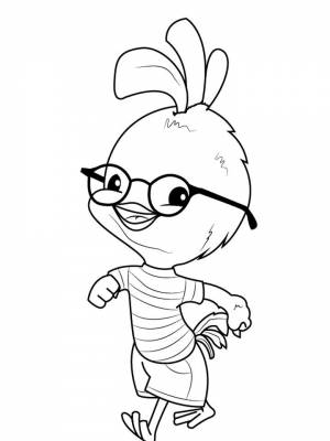 Картинка Цыпленок Цыпа  для девочек