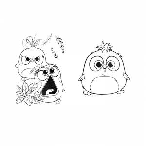 Раскраска Цып-Цып