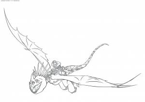 Раскраска Астрид и Громгильда