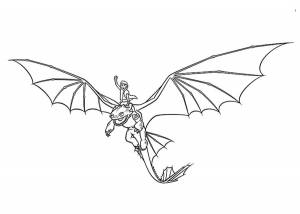 Раскраска Громгильда  листе  для девочек