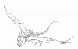 Раскраски герда дракон