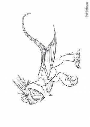 Раскраска Злобный змеевик