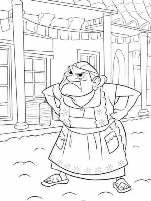 Раскраски Тайна Коко   в формате