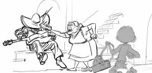 Раскраска Тайна Коко