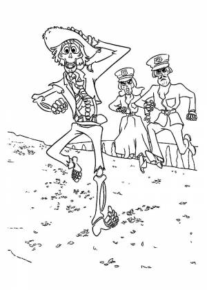 Раскраска Тайна Коко